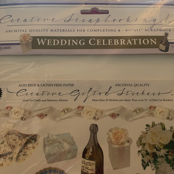 New Creative Scrapbooking Kit (Wedding Celebration) by Michel & Company - Picture 3 of 5